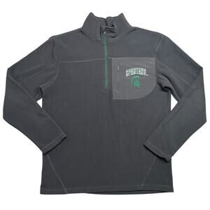 Colosseum Athletics NCAA Michigan State‎ University Spartans Fleece Pullover - L